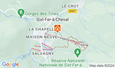 Mapa Sixt Fer  Cheval Chal 116957