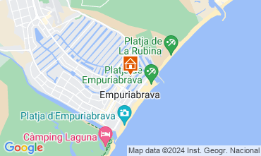 Mapa Empuriabrava Apartamentos 121448