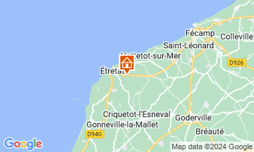 Mapa Etretat Alojamento inslito/Moradia atpica  111631