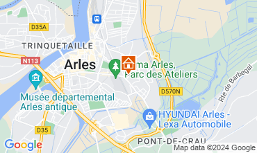 Mapa Arles Casa 122841