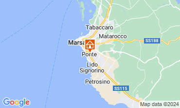 Mapa Trapani Vivenda 125348