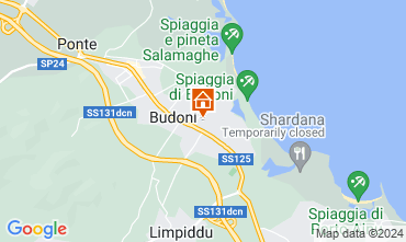 Mapa Budoni Apartamentos 127214