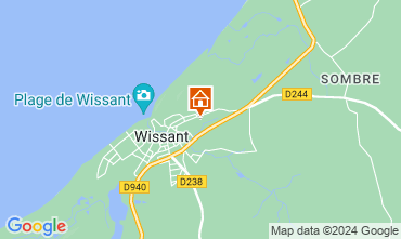 Mapa Wissant Casa 108004