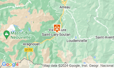 Mapa Saint Lary Soulan Apartamentos 4489