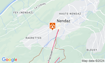 Mapa Haute-Nendaz Estdio 126209