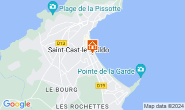 Mapa Saint Cast Le Guildo Apartamentos 125609