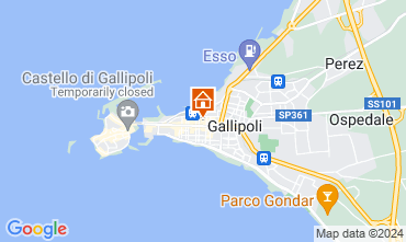 Mapa Gallipoli Apartamentos 128318