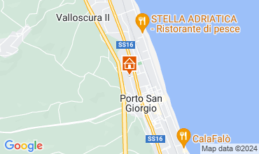 Mapa Porto San Giorgio Apartamentos 76220