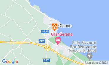 Mapa Torre Canne Apartamentos 109503