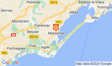 Mapa Marseillan Casa 128253