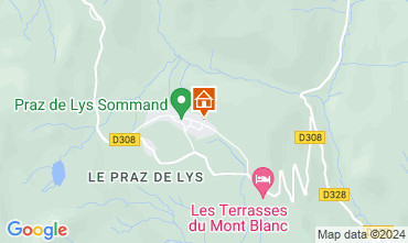 Mapa Praz de Lys Sommand Apartamentos 81877