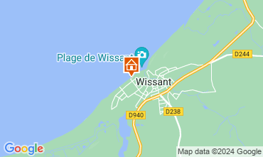 Mapa Wissant Apartamentos 82924