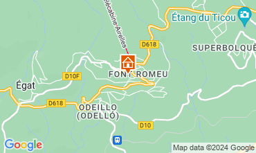 Mapa Font Romeu Apartamentos 67500