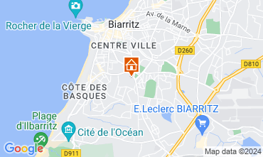 Mapa Biarritz Apartamentos 125991