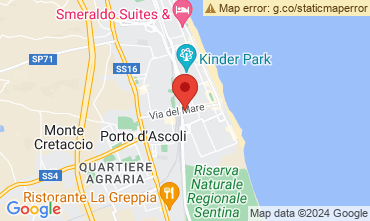 Mapa San Benedetto del Tronto Apartamentos 43666