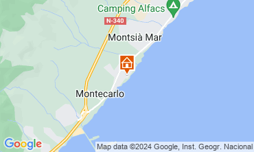 Mapa Alcanar Apartamentos 125624