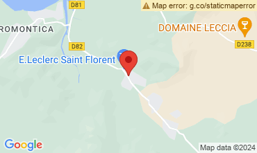 Mapa Saint Florent Apartamentos 118270