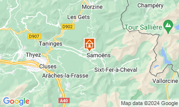 Mapa Samoëns Apartamentos 28936