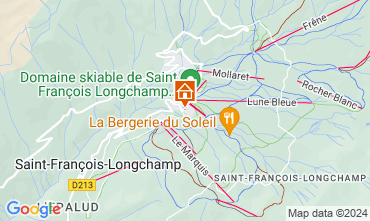 Mapa Saint Franois Longchamp Apartamentos 64015