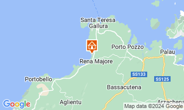 Mapa Santa Teresa di Gallura Vivenda 109654