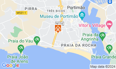 Mapa Praia da Rocha Apartamentos 108583