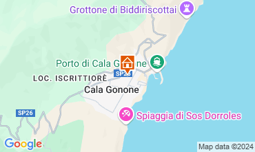 Mapa Cala Gonone Apartamentos 129186