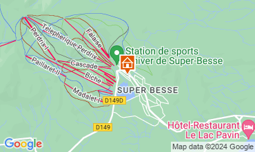 Mapa Besse - Super Besse Apartamentos 3830