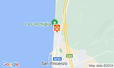 Mapa San Vincenzo Apartamentos 126093