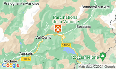 Mapa Val Cenis Apartamentos 107692