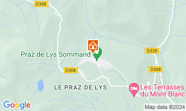 Mapa Praz de Lys Sommand Apartamentos 126970