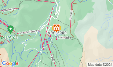 Mapa Les Arcs Estdio 255