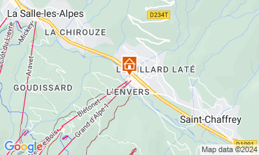 Mapa Serre Chevalier Estdio 67518