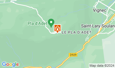 Mapa Saint Lary Soulan Estdio 39992